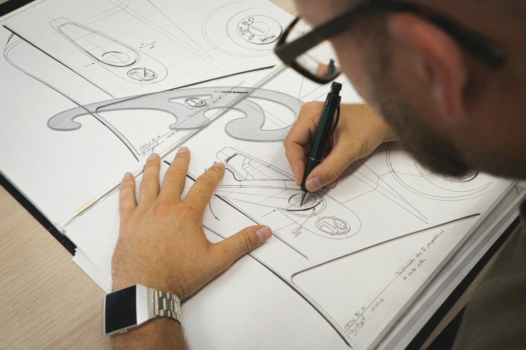 Creative UI/UX design hero background